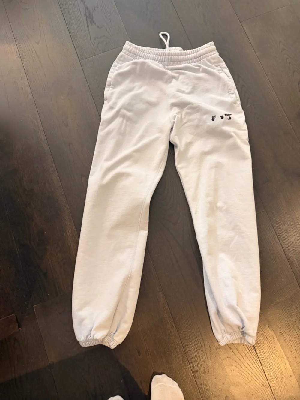 Off-White Joggers XS Sky Blue Sweatpants Virgil Abloh Rare Set Piece - Picture 5 of 16